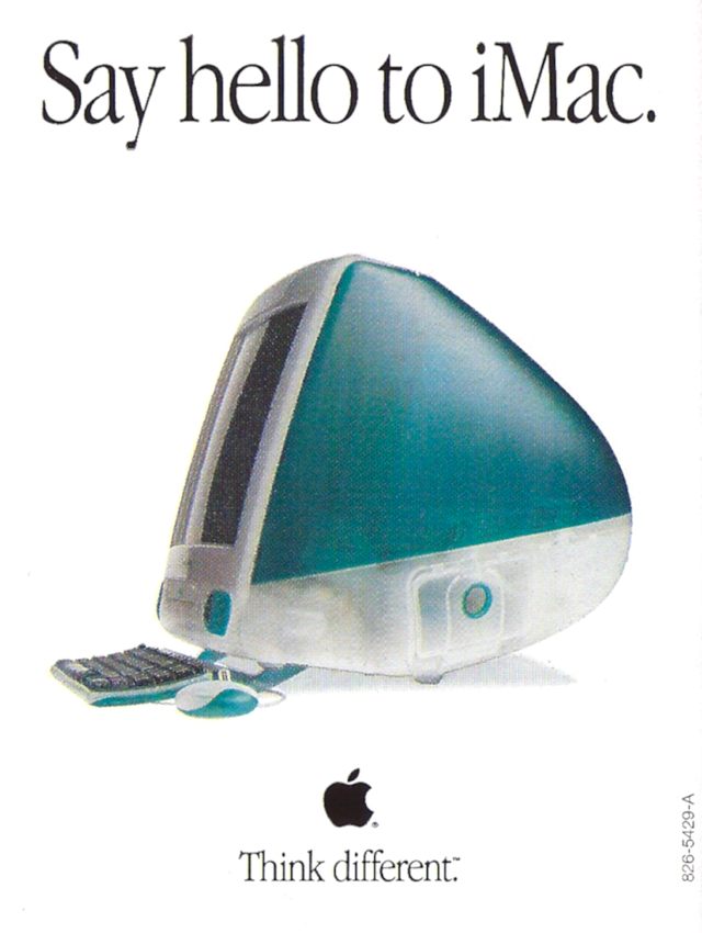 Say hello to iMac.