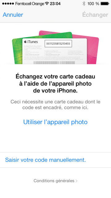 Utiliser l'appareil photo