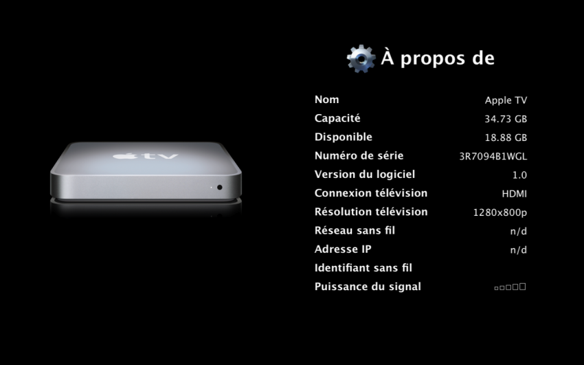 Apple TV sur MacBook