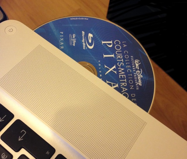 Un Blu-ray dans un MacBook Pro