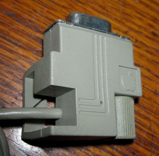 The angled connector