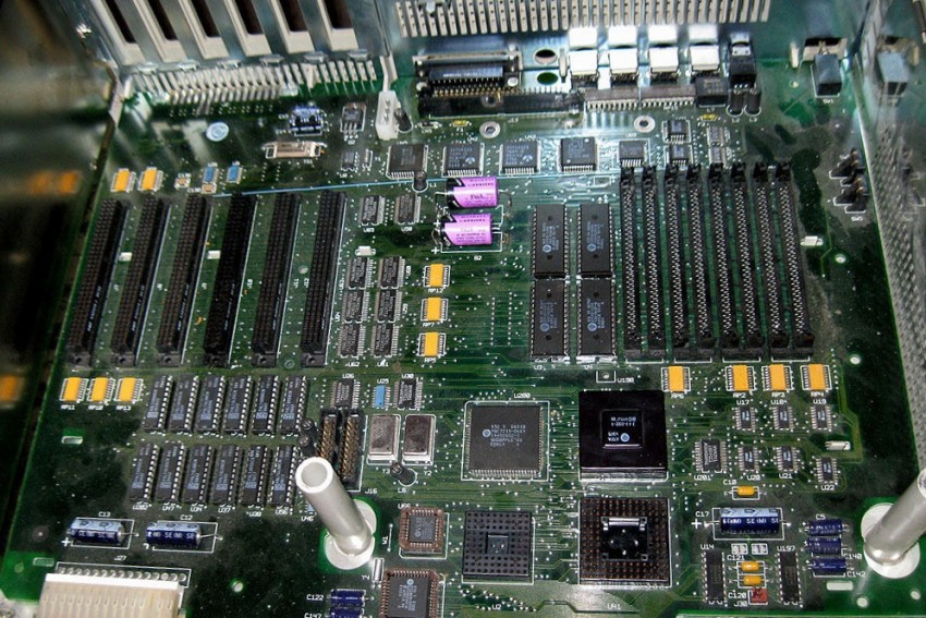 The motherboard