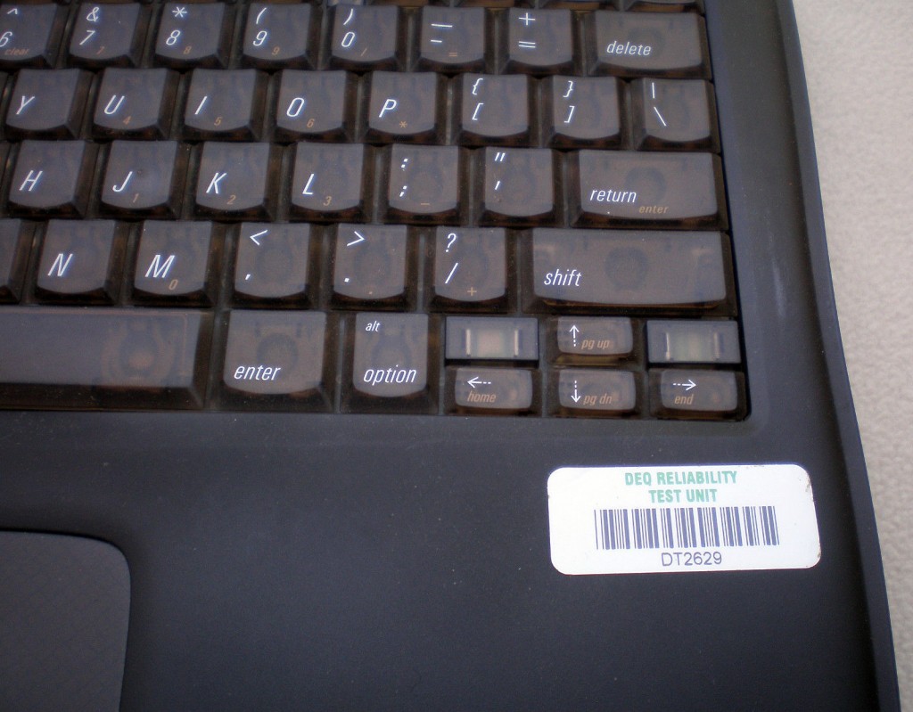 The keyboard