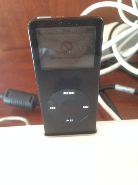 iPod syncing