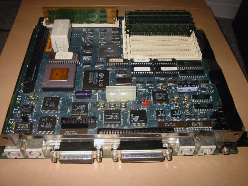 The motherboard