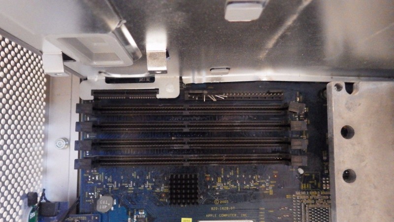 Some bent pins