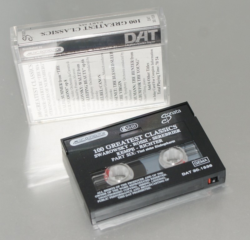 Une cassette DAT