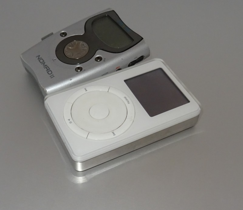 Nomad vs. iPod