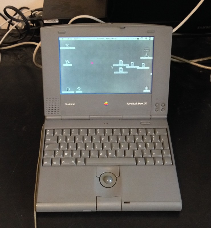 Le PowerBook (et ses pixels roses)