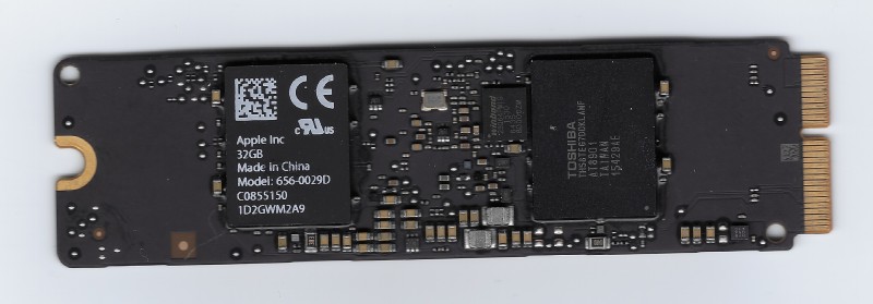 La NAND (et le marquage Apple)