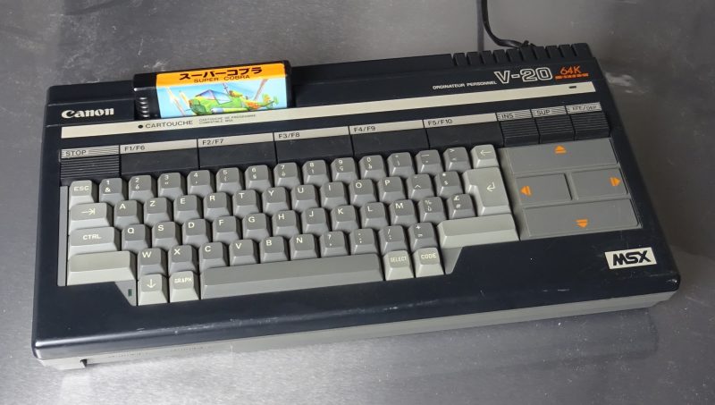 Un MSX Canon (prêté par un lecteur)