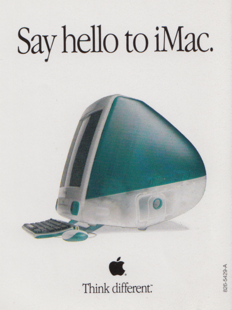 Say hello to iMac.