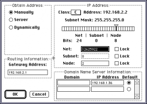 Connecter un vieux Mac à Internet avec MacTCP | Le journal du lapin
