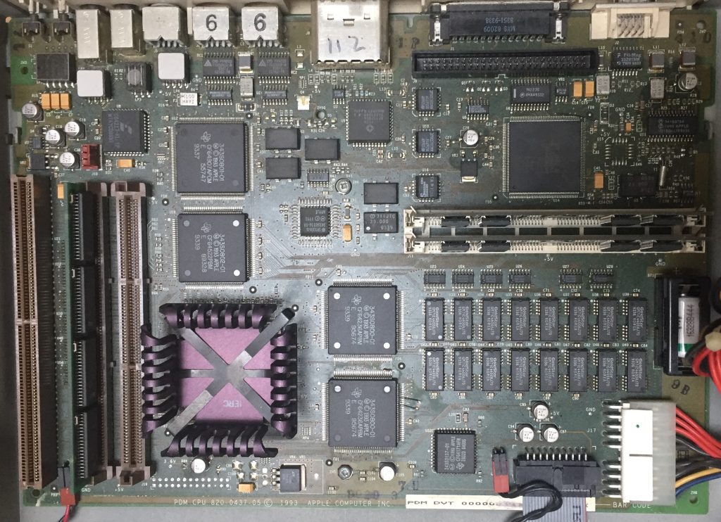 The motherboard