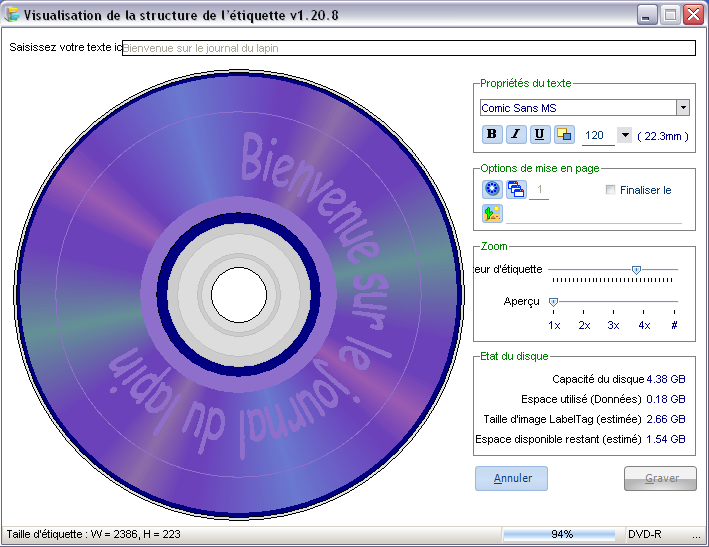 Graver un CD/DVD (disques multisession) avec Nero