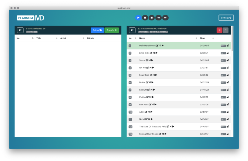 Un nouveau logiciel pour gérer les Minidisc NetMD sous macOS - Le ...