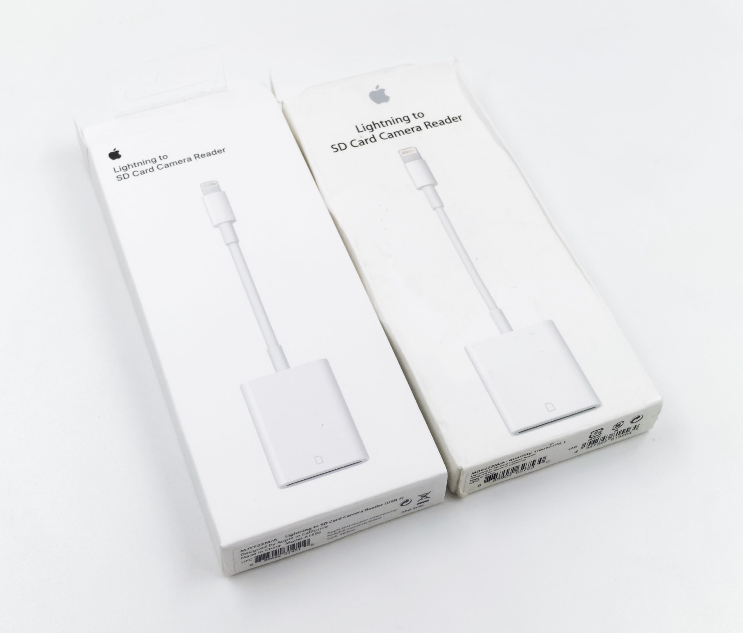 Apple lecteur de carte mémoire Lightning Blanc (MJYT2ZM/A)