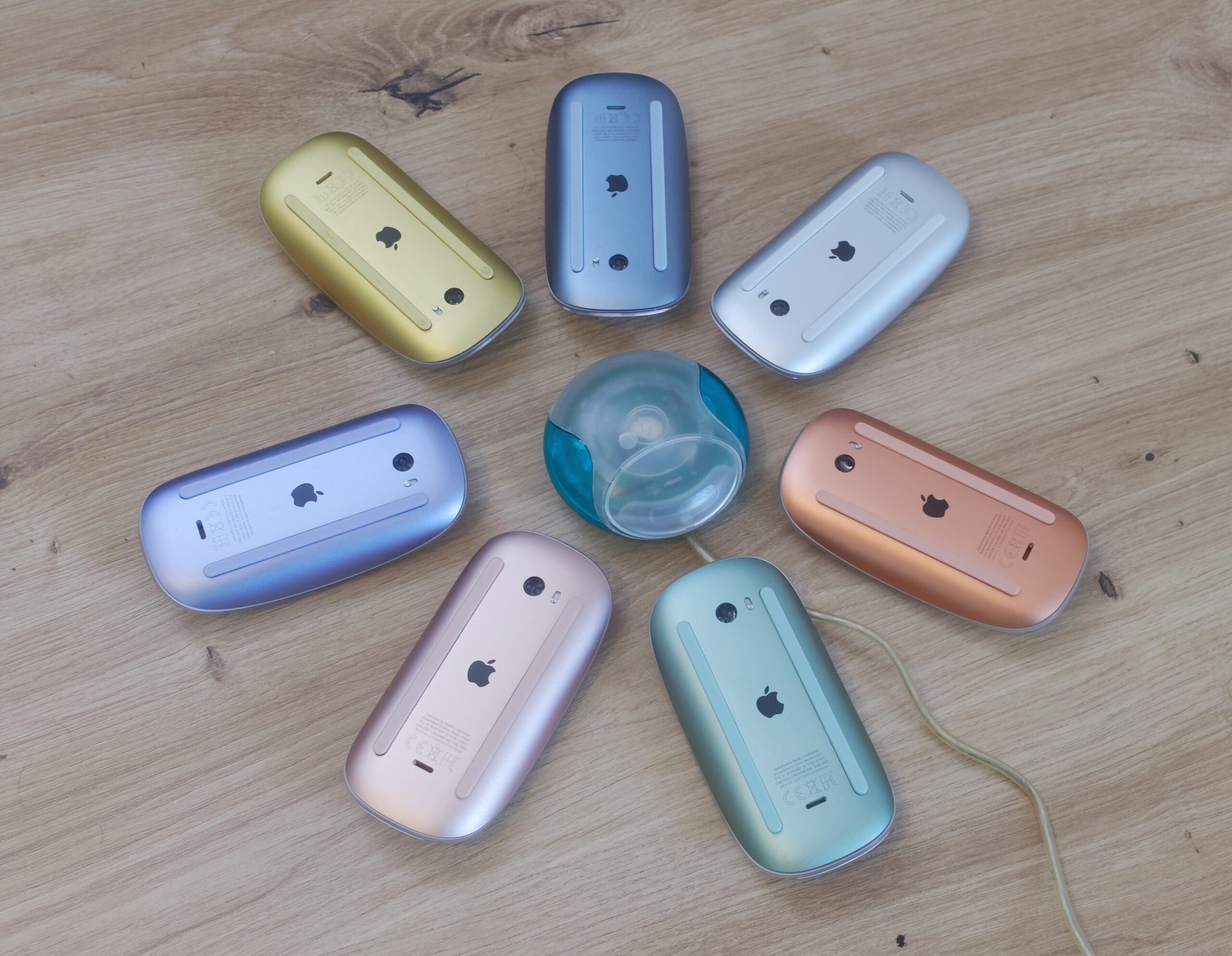 Les différentes couleurs des souris Apple Bluetooth – Le journal du lapin