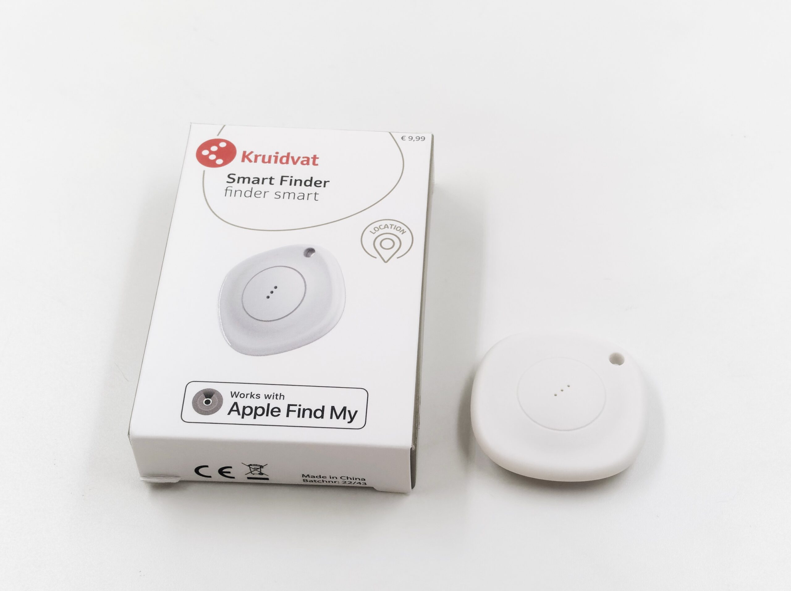 Le traqueur Smart Finder de Kruidvat, compatible avec le réseau